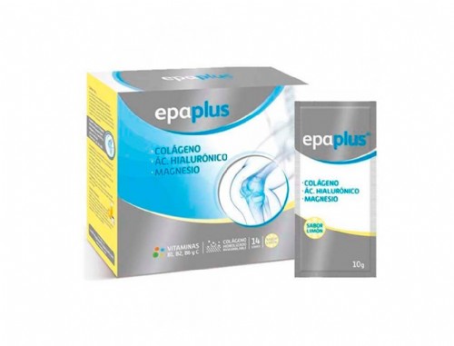Epaplus Colágeno + Hialurónico + Magnesio Limón 14 Sobres